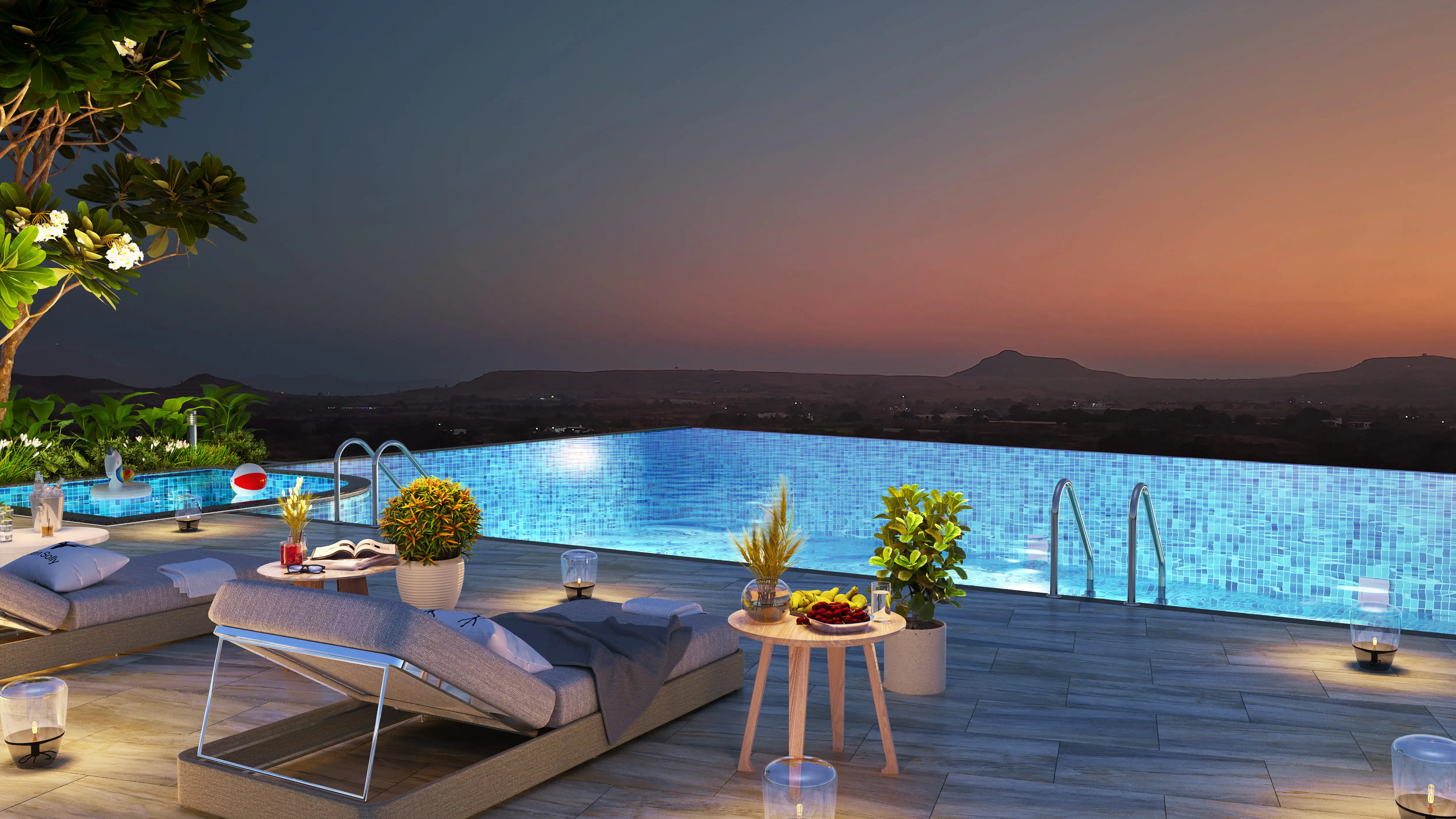 Scenic View of Dam and Waterbody